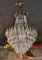 Vintage Crystal Chandelier, 1940s, Image 1