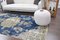 Tapis de Couloir Vintage Bleu, Turquie 3