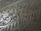 Große antike gravierte Schale aus verzinntem Kupfer, 1890er 10