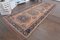 Vintage Turkish Peach Runner Rug, Image 4