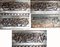 Große antike gravierte Schale aus verzinntem Kupfer, 1890er 9