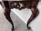 Large French Regency Carved Console Table in Walnut with Tilted Edges, 1920, Image 7
