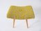 Mid-Century Czechoslovakian Footrest in Yellow from West Slovak Furniture Races, 1960s, Image 3