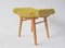 Mid-Century Czechoslovakian Footrest in Yellow from West Slovak Furniture Races, 1960s 4