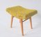 Mid-Century Czechoslovakian Footrest in Yellow from West Slovak Furniture Races, 1960s 5