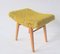 Reposapiés checoslovaco Mid-Century en amarillo de West Slovak Furniture Races, años 60, Imagen 5