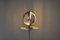 Lámpara de mesa Moon atribuida a Henri Mathieu, años 70, Imagen 8