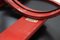 Mesas nido modelo 780 italianas en rojo de Vico Magistretti para Cassina. Juego de 4, Imagen 3