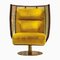 Gold Egoista Swivel Armchair by Dooq, Image 1