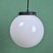 Round White Opaline Lamp, 1930s, Image 3