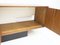 Long Teak Sideboard with Black Painted Base, 1960s, Image 14