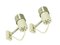 Italian B549 Wall Lights from Candle, 1960s, Set of 2, Image 1