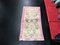 Small Beige and Pink Hand Knotted Wool Area Rug, Image 2