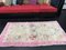 Small Beige and Pink Hand Knotted Wool Area Rug, Image 5