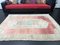 Antique Modern Red with Gray Faded Area Rug 4