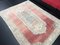 Antique Modern Red with Gray Faded Area Rug 6