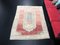 Antique Modern Red with Gray Faded Area Rug, Image 1