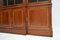 Antique Edwardian Inlaid Breakfront Bookcase, 1890s 5