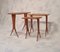 Nesting Tables attributed to Raphaël Raffel for Merisier, 1955, Set of 3, Image 3