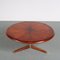 Wooden Round Coffee Table, the Netherlands, 1960s 7