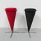 Cone Stools attributed to Verner Panton for Plus-Linje, 1960s, Set of 2, Image 22