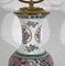 Chinesische Lampe aus Messing & Porzellan, frühes 20. Jh., 1890er 6