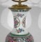 Early 20th Century Chinese and Brass Porcelain Lamp, 1890s 6