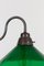 Adjustable Bank Table Lamp with Green Glass Shade, 1960s, Image 3