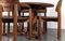 Danish Dining Table & Chairs by Rainer Daumiller for Member of the Association of Danish Furniture Industries, 1970s, Set of 7 2
