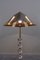 French Brass and Methacrylate Floor Lamp, 1980s 3