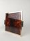 Faux Tortoiseshell and Brass Acrylic Glass Serving Tray, Italy, 1970s, Image 7
