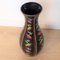 Large Hand-Painted Glass Vase from Ilmenau, 1950s, Image 2
