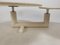 Table Basse en Travertin, Italie, 1980s 13