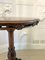 Antique Victoria Swiss Walnut Swiss Black Forest Table, 1860s, Image 17