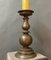 Ancient Italian Baroque Era Bronze Candlestick, 1650s 6