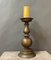 Ancient Italian Baroque Era Bronze Candlestick, 1650s 1