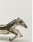 Silver Plated Metal Horse Sculpture Knife Rests, France 1970, Set of 6 6