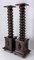 19th Century Wine Press Screw Pedestals Plant Holders, French, Set of 2 2