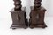 19th Century Wine Press Screw Pedestals Plant Holders, French, Set of 2 10