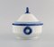 Small Blue Fan Lidded Tureen from Royal Copenhagen, 1968, Image 2