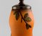 Lámpara de mesa de cerámica esmaltada de Ipsens, años 40, Imagen 7