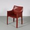 Cab Chair von Mario Bellini für Cassina, Italien, 1980er 3