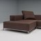 Graues George Ecksofa mit Stoffbezug von Antonio Citterio für B & b Italia, 2001 6