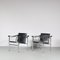 LC1 Side Chairs by Le Corbusier, Italy, 1970s, Set of 2 1