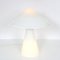 White Glass Table Lamp by SCE, France, 1970s, Image 2