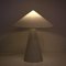 White Glass Table Lamp by SCE, France, 1970s, Image 7