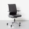 Think Chair Low Steelcase Black Leather, 2010s, Image 1