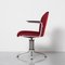 Model 356 Office Chair Red attributed to Willem Hendrik Gispen for Gispen, 1950s 4