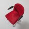 Chaise de Bureau Modèle 356 Rouge attribuée à Willem Hendrik Gispen pour Gispen, 1950s 7