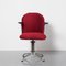 Model 356 Office Chair Red attributed to Willem Hendrik Gispen for Gispen, 1950s 3